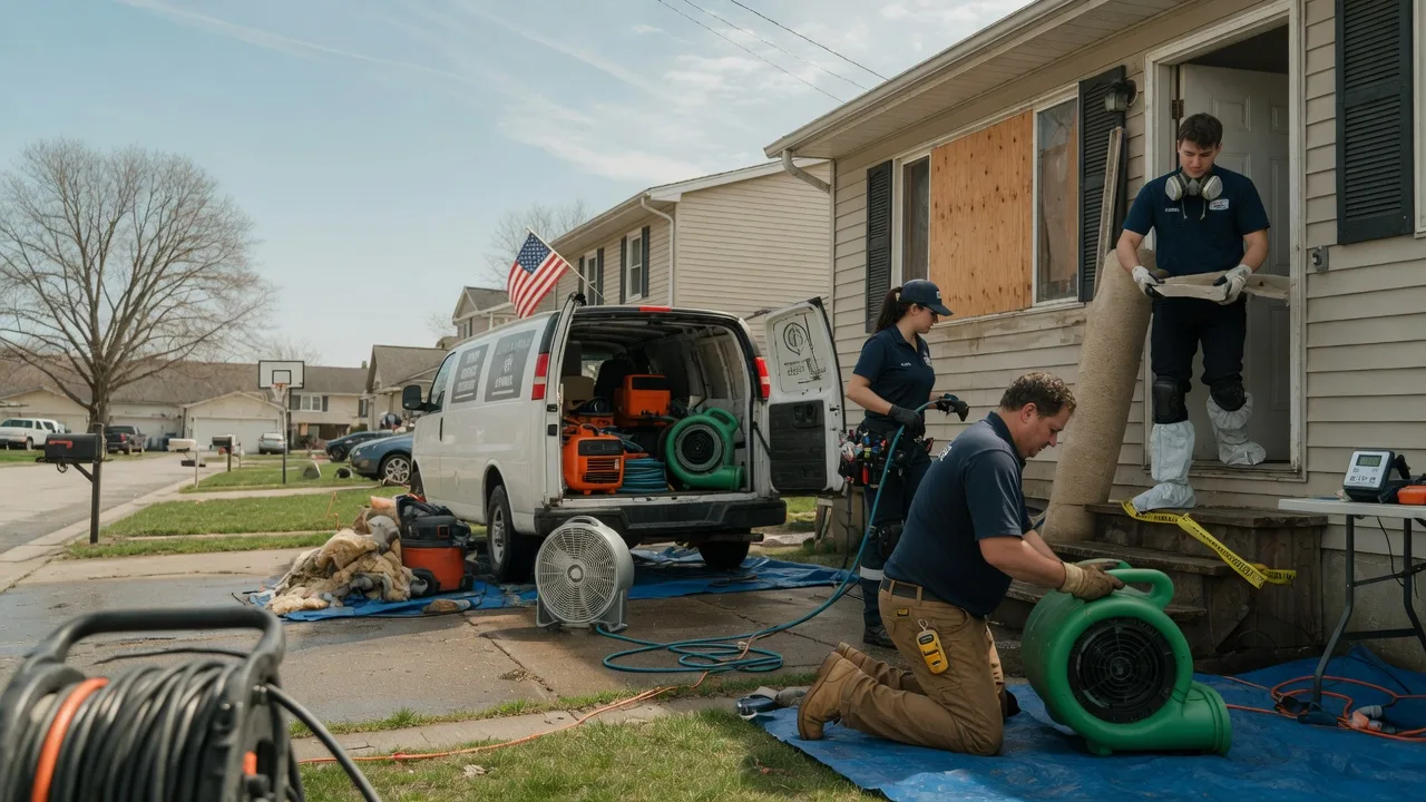 Water Damage Restoration in Bayside, TX near me